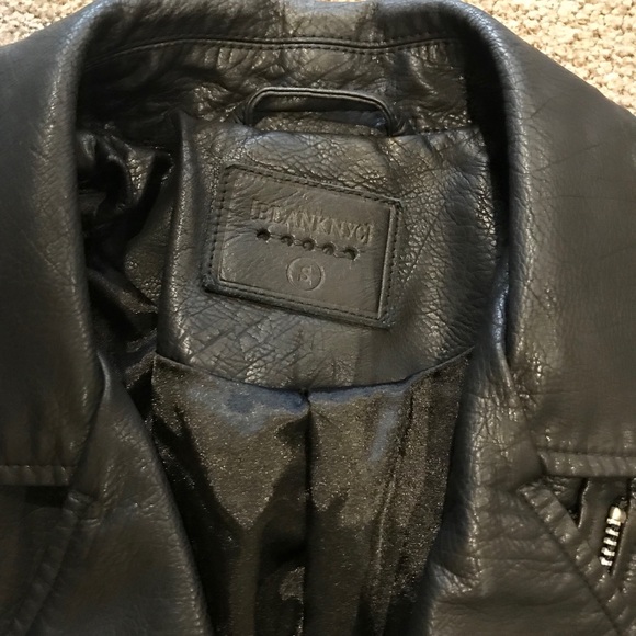 BlankNYC leather moto jacket!!